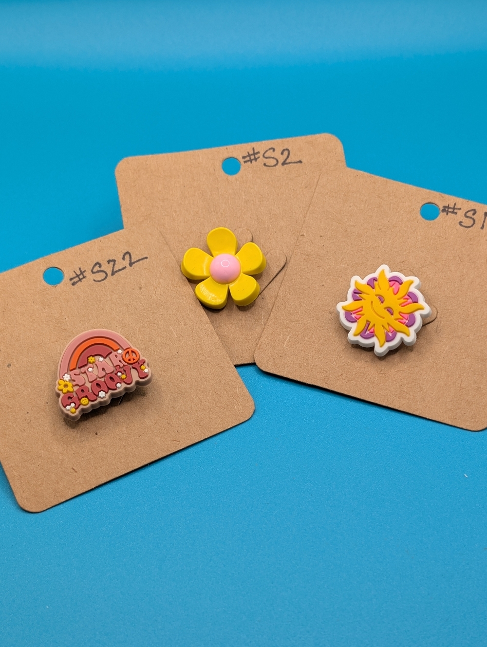 Stay Groovy Summer Blend Set - Shoe Charms Add-Ons For Your Order From Us!